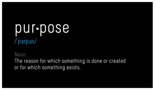 Understanding Purpose
